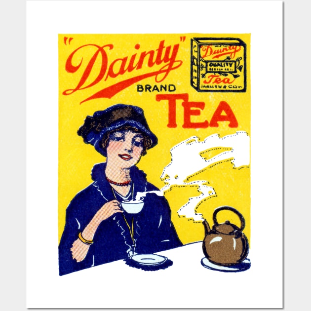 1910 Dainty Tea Wall Art by historicimage